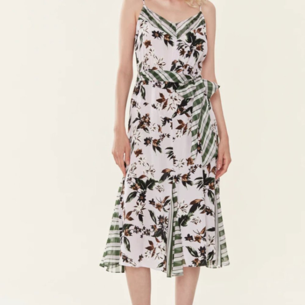 Diane Von Furstenberg Silk Belted Mini Dress